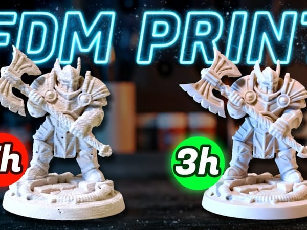 Image of: Impressions rapides de miniatures FDM en 0.4mm
